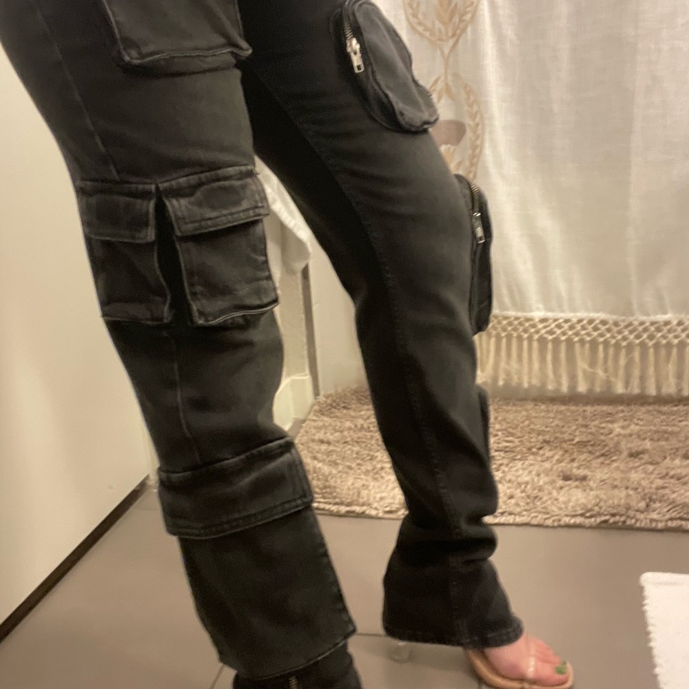 BDG black cargo Jean